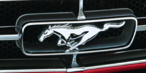 1964 ½ Mustang Corral Badge on Grille