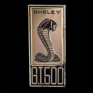 1968 Shelby Mustang GT500 fender badge