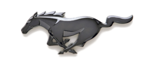 2010 Mustang GT grille badge