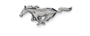 2010 Mustang V6 grille badge