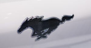 2021 Mustang Mach-E badge