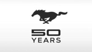 Mustang 50 Years logo