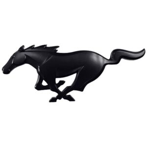 Mustang S550 Badge Gloss Black