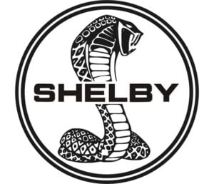 Shelby Mustang logo 1960s 