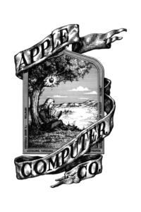  First Apple logo 1976 - 1977