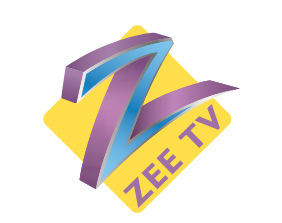 The tilted Zee TV logo