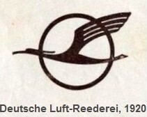 Otto Firle’s illustration of Deutsche Luft-Reederei in 1920