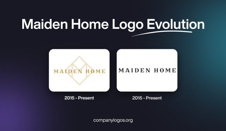 Maiden Home Logo Evolution