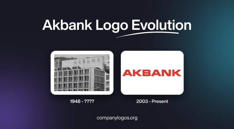 Akbank Logo Evolution
