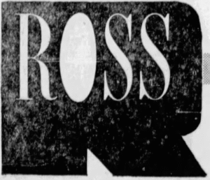 Ross Stores Logo (1969 - 1972)