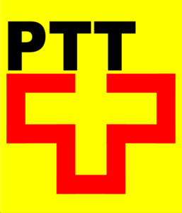 Swisscom Logo (1982 - 1994) yellow