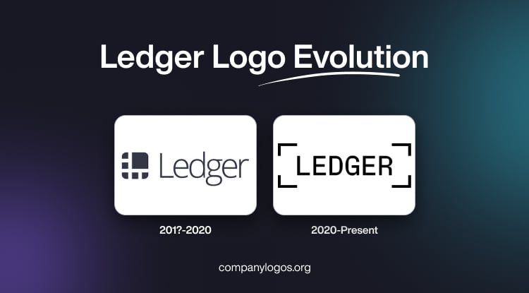 Ledger Logo Evolution