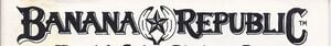 Banana Republic Logo (1978 – 1983)