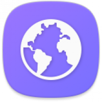 Samsung Internet Logo (2016) (May to December 2016)