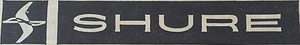 Shure Logo (1970 - 1973)