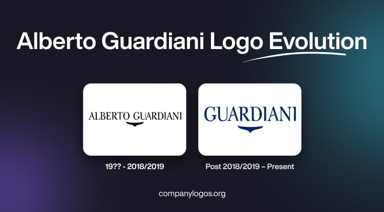 Alberto Guardiani Logo Evolution