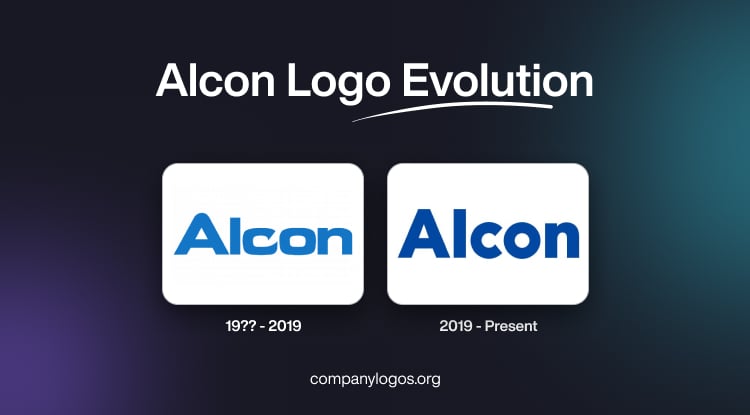 Alcon Logo Evolution