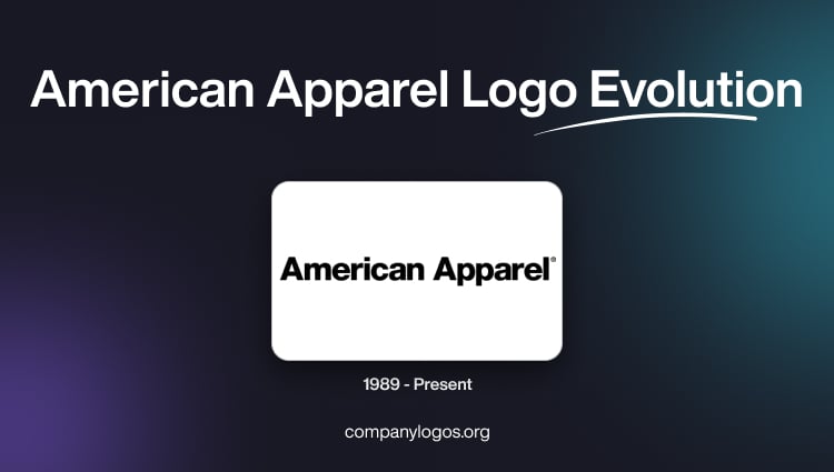 American Apparel Logo Evolution