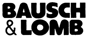Bausch & Lomb Logo (1978 - 1990)