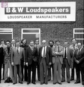 Bowers & Wilkins Logo (1966 - ????) B&W Loudspeakers