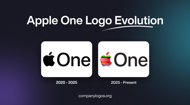 Apple One Logo Evolution