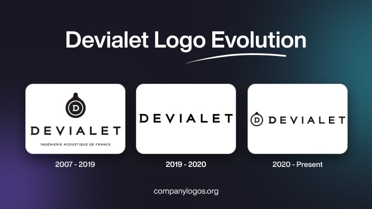 Devialet Logo Evolution