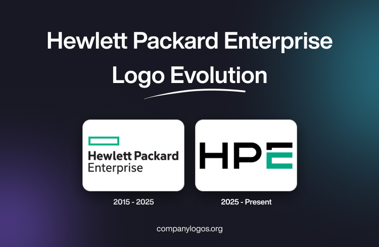 Hewlett Packard Enterprise Logo Evolution