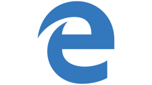 Microsoft Edge Logo (2015 - 2019), (2015 - 2021) (Edge Legacy)