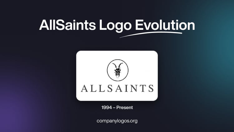 AllSaints Logo Evolution