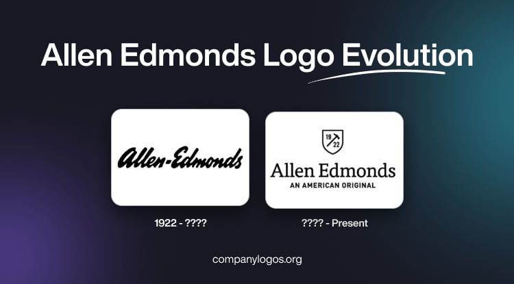 Allen Edmonds Logo Evolution