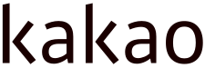 Kakao Corp. Logo (2015 - Present) black