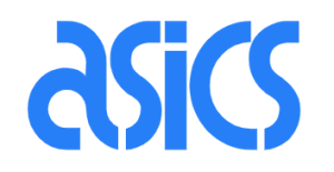 1987 Asics Emblem in light blue