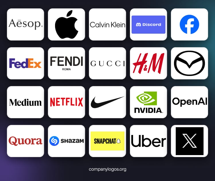 20 Famous Minimalist Logos