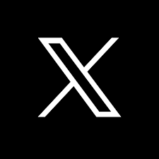 X (Twitter) minimalist Logo