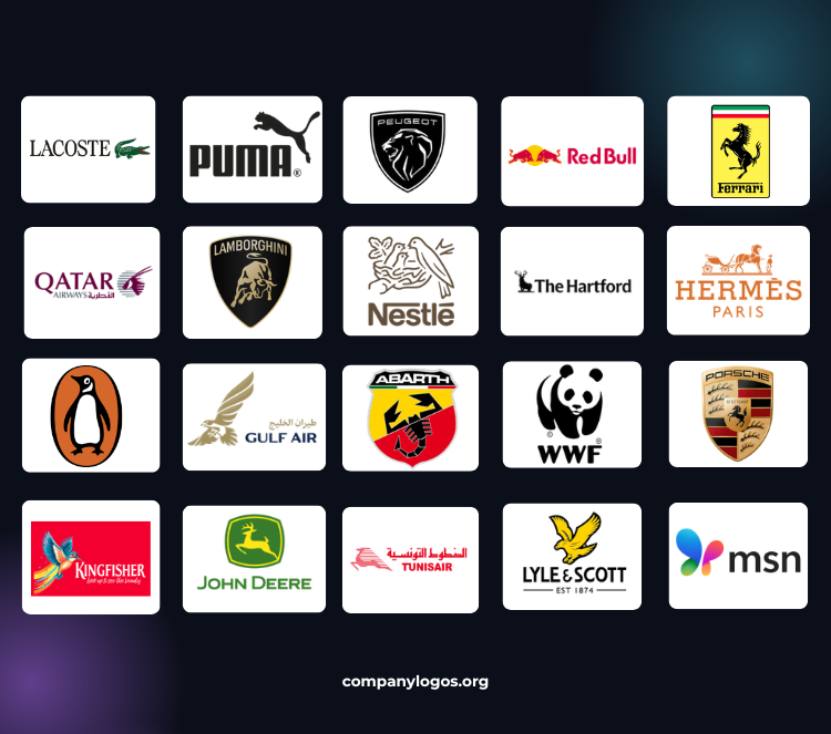 20 famous animal logos 