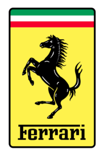 Ferrari logo in 2002