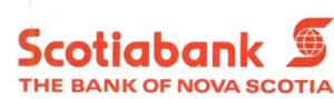 The flying S symbol of the Scotiabank logo