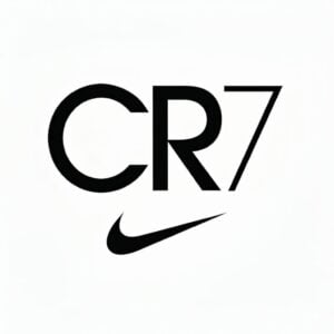 Nike Swoosh, along with Cristiano Ronaldo ‘CR7’ logo