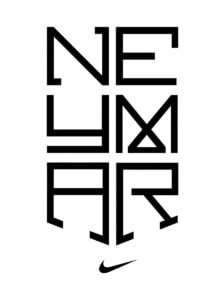 Neymar Shield logo with Nike’s Swoosh beneath