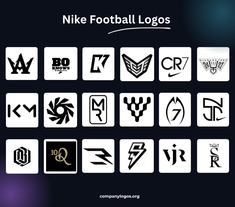 Nike Football Logos Evolution
