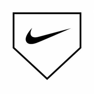 Nike Baseball Home Plate logo